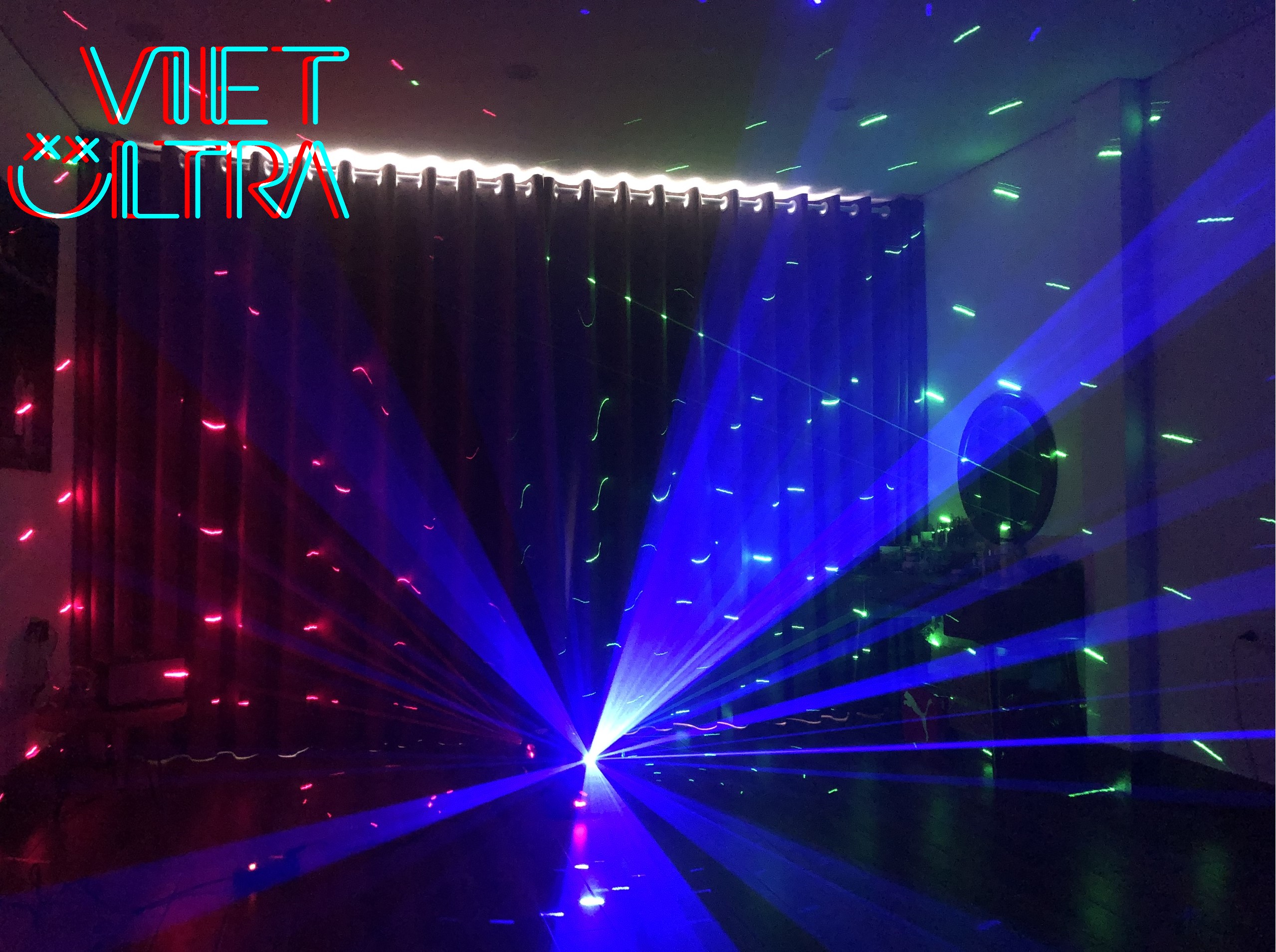 Đèn Moving 18 Mắt 3 Đầu (Led + Laser) - Ảnh 5