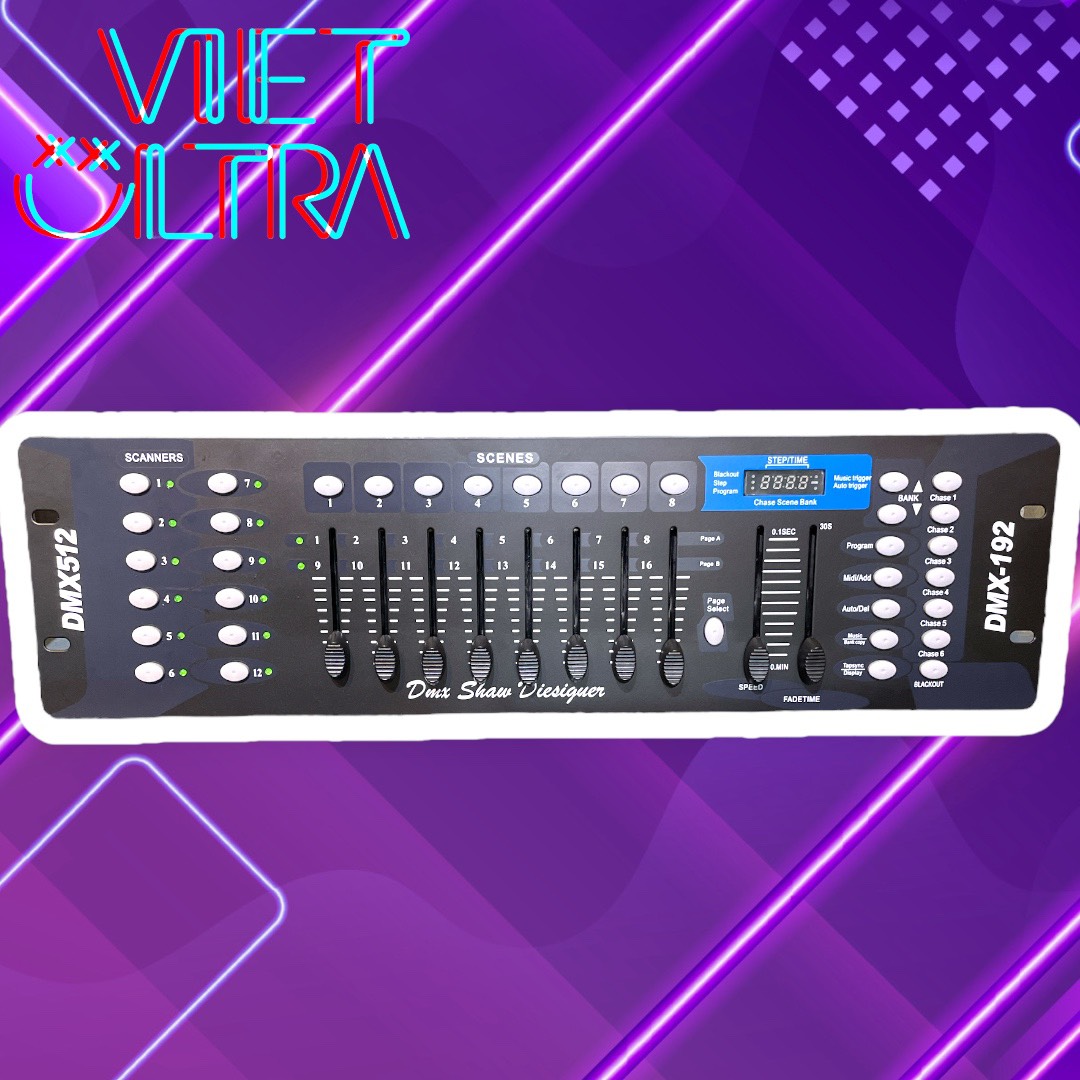 Bàn Điều Khiển Ánh Sáng DMX 512